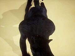 Gay Wolves in Wild Intimacy