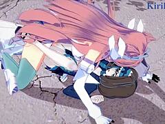 3D Bold Futanari Lesbian Play
