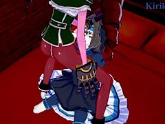 3D Bold Futanari Lesbian Play
