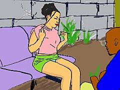 Naughty Cartoon Slim Beauty Wild