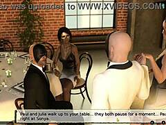 Babysitter Seduces Father in 3D Drama