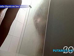 Hidden Black Stud’s Fierce Shower Fuck