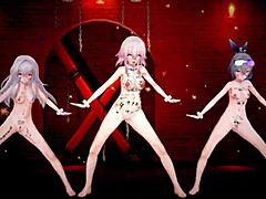 Naughty 3D Hentai Star Thrills