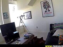 Fucking a stunning european model doggystyle hard