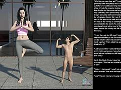 My 3D comic subtle touch