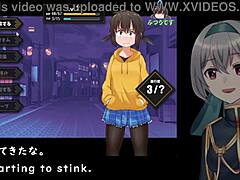 Kunugi-chan’s brutal life crash in machine hentai game