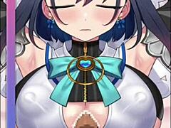 Anime Porn Curves and Oral Bliss