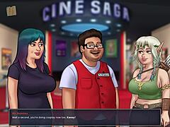 summertime saga big tits fucked raw in anime