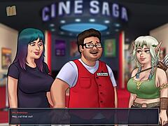 summertime saga big tits fucked raw in anime