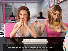 Public Shame in 3D Cartoon