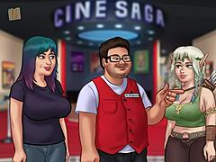 summertime saga big tits fucked raw in anime