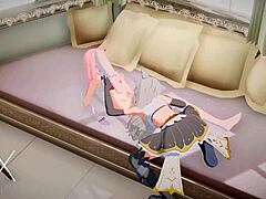 Join Zero Two for Naughty Futanari Fun