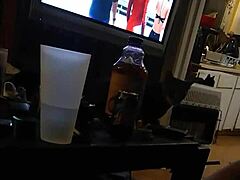 Sister Rubs and Blows My Dick Until Cum