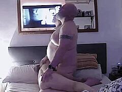 Blonde's Intense Anal with Cuckold