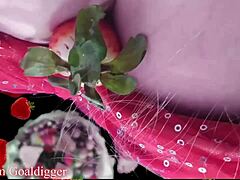 Crave Sultry Masturbation with Food