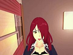 Naughty Rindou in animated porn
