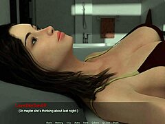 sexy lady joins me in bed for fun