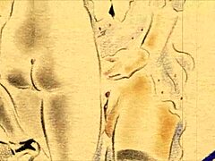 Vintage cartoons with sultry edge
