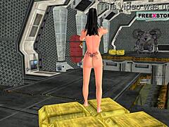 indian girls charm in 3d solo