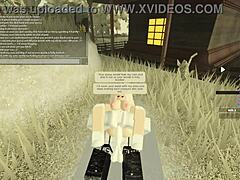 Deep anal in sizzling Roblox content