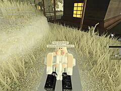 Deep anal in sizzling Roblox content