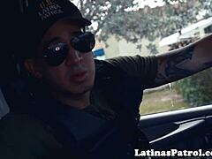 Latina’s Intense Passion with Tough Officer