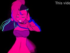 moika's sultry neon fantasy