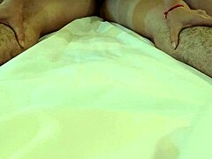 Amateur Cowgirl Riding With A Subtle Tease