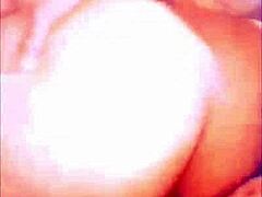 Curvy Latina mature loves young shaft in anal play
