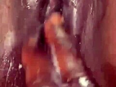 Steamy fingering ignites creamy passion