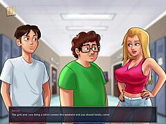 Naughty Cartoon's Sultry Desire Tale