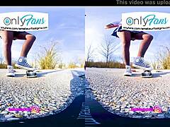 VR3D Foot Girl: Nylon Heels Ignite Heartfelt Desire