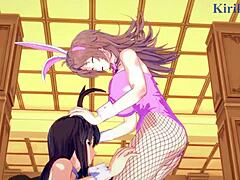 Lesbians Animate Sultry Desires