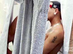 Outdoor gay passion in hot weather