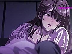 Rough embrace in hentai's sultry bondage