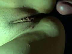 amateur couple fucks for creampie finish