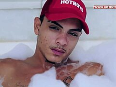 Twink's Rough Ride in Home Bathtub