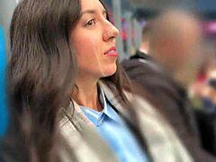 Girl's Curves Slammed in Stadium Restroom