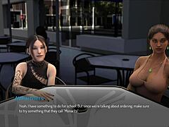 college girl's visual tale unfolds