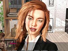 Fiery 3D Redhead's Intimate Adventure