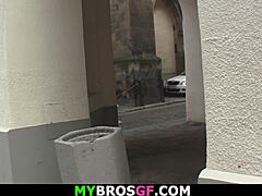 Guy Catches Cheating Blonde GF in Action