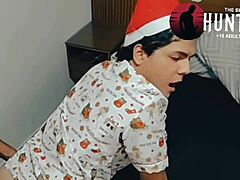 twink takes big thick cock from papai noel