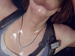 Jill’s cartoon lips enchant