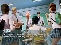 animated hentai's playful sci-fi lesson