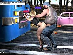 Stunning Shemale Highway Surprise