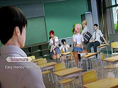 animated hentai's playful sci-fi lesson