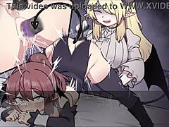 Succubus Unleashes Office Fetish Thrill