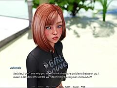 Anime love in sunny bedroom