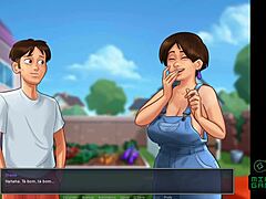 Housewife’s daring anime lust