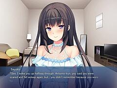 Hentai siren teases in office